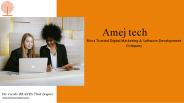 Best Digital Marketing & Software Development Company | Amejtech