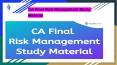 CA Final Risk Management Study Material PowerPoint PPT Presentation