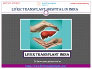 Visit Top Liver Transplant Hospital in India