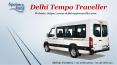 Online Mini Bus Hire in Delhi, Book Cheapest Tempo Traveller in Delhi