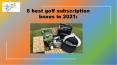 6 best golf subscription boxes in 2021 PowerPoint PPT Presentation