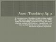 Asset Tracking App PowerPoint PPT Presentation