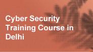 Cyber Security  Institute in Delhi