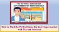 How to Find the Perfect Name for Your Supermarket with Market Research PowerPoint PPT Presentation