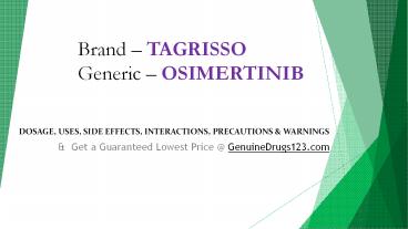 OSIMERTINIB Tablet: Patients Prescribing Information