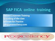 SAP FICA online training