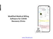 Modified Medical Billing Software for COVID Recovery Clinics
