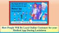 How People Will Be Loyal Online Customer for your Medical App During Lockdown PowerPoint PPT Presentation