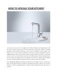 Buy Designer Kitchen Taps Online in Delhi - Bathaffair