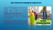 Tips to Find the Best Southampton Cleaning Services
