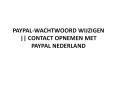 PAYPAL-WACHTWOORD WIJZIGEN || CONTACT OPNEMEN MET PAYPAL NEDERLAND PowerPoint PPT Presentation
