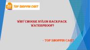 Nylon Backpack Waterproof