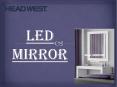 Battery Or USB Powered Wall Mounted Oval LED Mirror PowerPoint PPT Presentation
