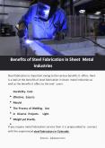 Benefits of Steel Fabrication in Sheet Metal Industries PowerPoint PPT Presentation