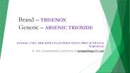 Arsenic Trioxide Injection Vial: Package Insert Information