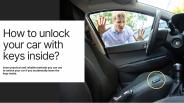 How to Open Car Door Without Key