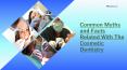 Common Myths and Facts Related With the Cosmetic Dentistry PowerPoint PPT Presentation