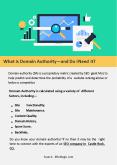 What is Domain Authority—and Do I Need it? PowerPoint PPT Presentation