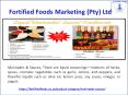 Marinades & Sauces - Fortified Foods PowerPoint PPT Presentation