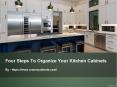 Four Steps To Organize Your Kitchen Cabinets PowerPoint PPT Presentation