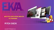 Best Investor pitch deck design Services