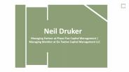 Neil Druker - Proficient in Implementing Business Plans