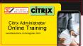 Citrix Administrator Online Training  | SV Soft Solutions