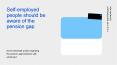 Self-employed people should be aware of the pension gap PowerPoint PPT Presentation