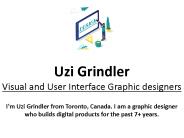 Uzi Grindler - Visual and User Interface Graphic designers