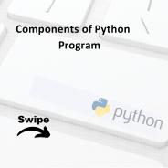 Components of a Python Program (Part 2)