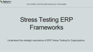 Stress Testing ERP Frameworks