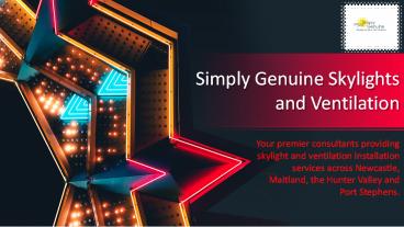 Roof Ventilation Newcastle NSW - Simply Genuine