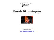 Female DJ Los Angeles