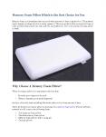 Memory Foam Pillow Which is the Best Choice for You