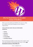 Why You Should Always Use the Latest Version of WordPress PowerPoint PPT Presentation