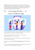 10 Amazing Reasons to Choose Kotlin for App Development PowerPoint PPT Presentation
