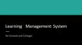 Learning Management System PowerPoint PPT Presentation