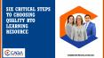 Six Critical Steps to Choosing Quality RTO Learning Resource PowerPoint PPT Presentation