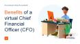 Benefits of a virtual CFO- Outsourced accounting services india PowerPoint PPT Presentation