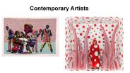 Contemporary artists