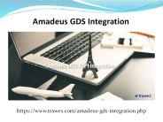 Amadeus GDS integration