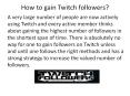 Twitch Followers
