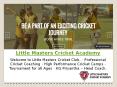 Little Masters Cricket Academy (1) PowerPoint PPT Presentation