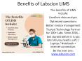 Benefits of Labscion LIMS PowerPoint PPT Presentation