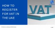 how to register VAT in DUBAI