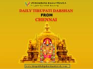 Daily Tirupati Darshan From Chennai