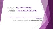 Mitoxantrone Injection Vial : The Lowest Cost