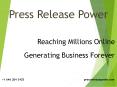 Press Release Power- Video Press Release PowerPoint PPT Presentation