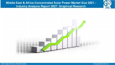 Concentrated Solar Power Market in Middle East & Africa 2021 Regional Growth Drivers, Opportunities and Forecast 2027