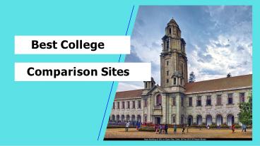 Best College Comparison Sites